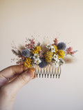 Peigne fleuri