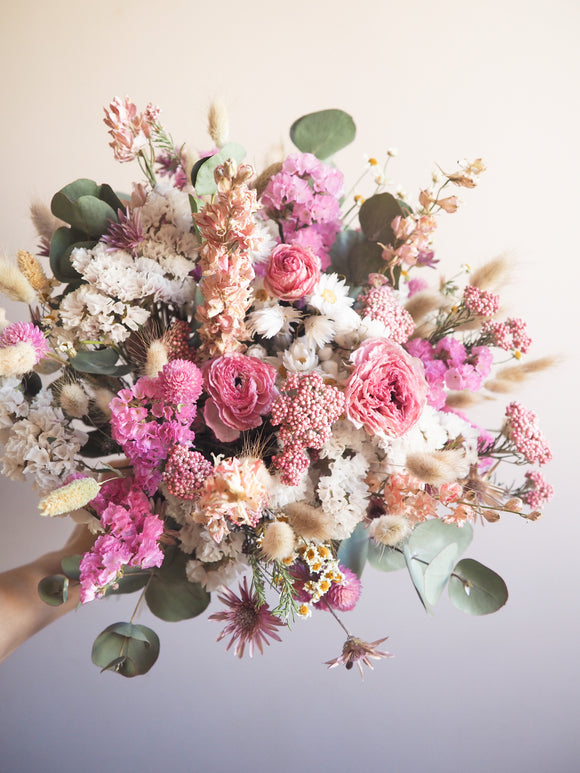 Bouquet rose et blanc