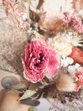 Bouquet rose pêche