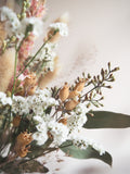 Bouquet rose et beige
