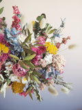 Bouquet pastel multicolore