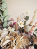 Bouquet beige et vieux rose