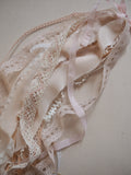 🔴Lot de rubans rose pâle