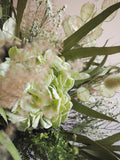 Bouquet vert et blanc