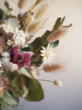 Bouquet beige et vieux rose
