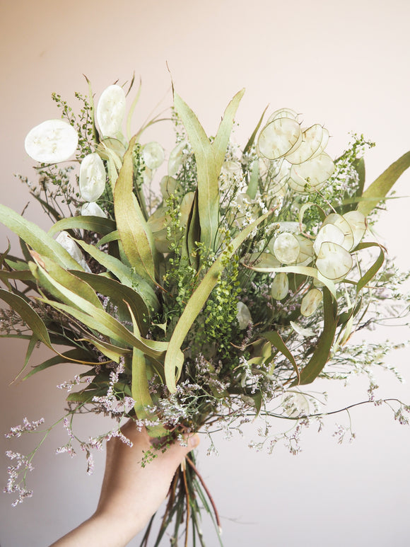 Bouquet vert et blanc