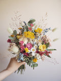 Bouquet pastel multicolore