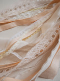 🔴Lot de rubans rose pâle