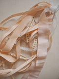🔴Lot de rubans rose pâle