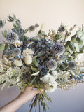 Bouquet bleu et blanc