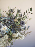 Bouquet bleu et blanc