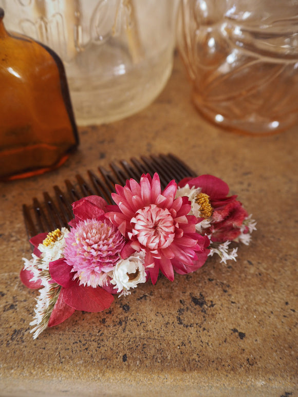 Peigne rose