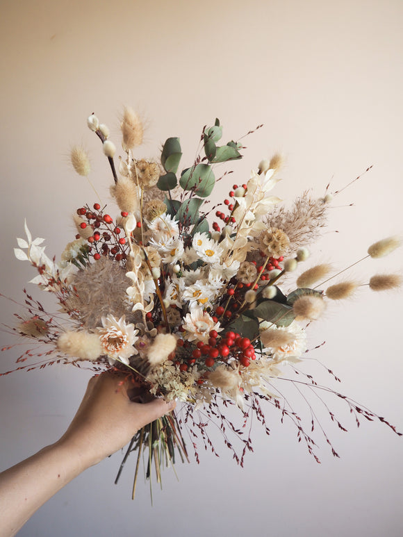 Bouquet rouge et blanc