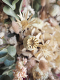 Bouquet beige et vieux rose