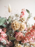Bouquet rose et beige