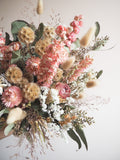 Bouquet rose et beige