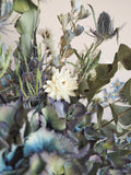 Bouquet bleu et blanc