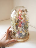 Globe fleuri