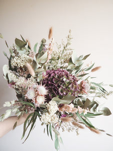 Bouquet vieux rose