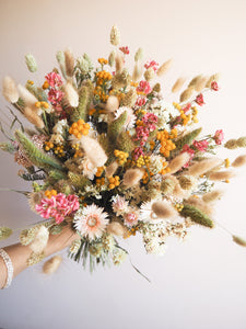 Bouquet rose et jaune